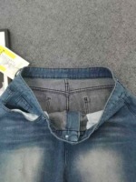 Unisex Vintage Washed Frayed Loose Straight Denim Jeans 465 PCS Bulk Stock Wholesale - Image 2
