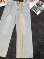 138 Pcs Men's 2026 Summer Light Stretch Straight Fit American High Street Denim Jeans Bulk Stock Lot - Image 4