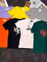 Approx 400 Pieces Women's Solid Cotton Slim Fit Short Sleeve T-Shirts, Brand New With Tags, Clearance Bulk Wholesale - Image 9