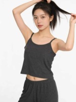 2561 Sets Cross-border Hot Selling Sexy Casual 2-Piece Women's Cami Long Sleeve Outfit Stock Lots - Image 7