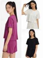 1555 Sets Hot Selling Short Sleeve T-Shirt & Shorts Matching Sets Size S-2XL Bulk Stock Clothing Wholesale - Image 7