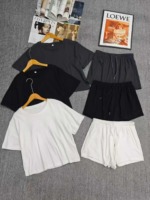 1555 Sets Hot Selling Short Sleeve T-Shirt & Shorts Matching Sets Size S-2XL Bulk Stock Clothing Wholesale - Image 5
