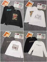 2500pcs Japanese Style Printed Loose Lazy Casual Long Sleeve Base T-Shirts Bulk Wholesale Stock - Image 2