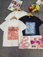 2000 Pcs Unisex Trendy 200g Cotton Short Sleeve T-Shirts Bulk Stock Clearance For Wholesale Export - Image 3