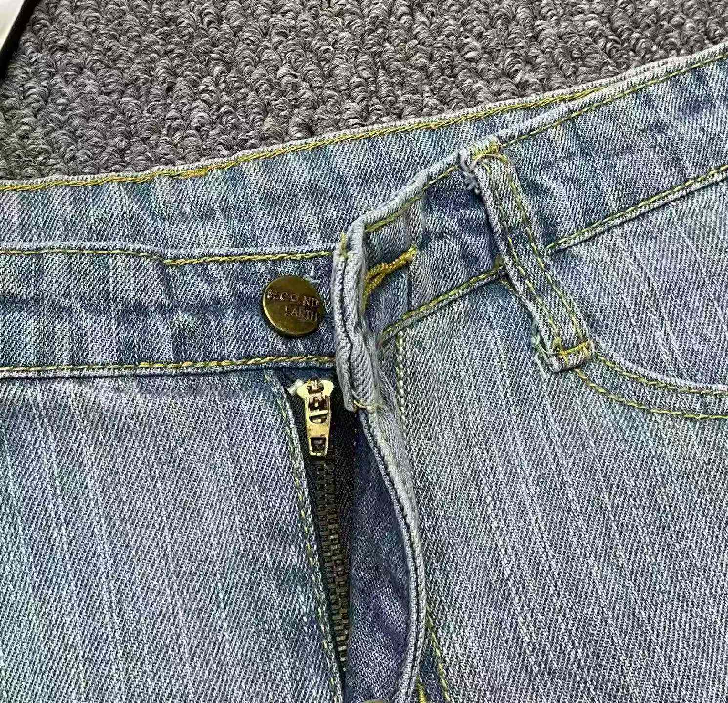 Summer New Arrival Brand Original Washed Cotton Vintage Denim Skirts | 570 Pieces Bulk Stock Wholesale - Image 2