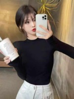 89 Pieces Women's Lazy Style Spring Long Sleeve Base Tops Clearance Wholesale Stock - Image 1