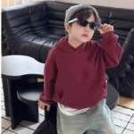 305 Pieces Spring 100% Cotton Mostly Fleece Lined Kids Hoodies Wholesale Stock Lot - Image 4