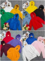 305 Pieces Spring 100% Cotton Mostly Fleece Lined Kids Hoodies Wholesale Stock Lot - Image 2