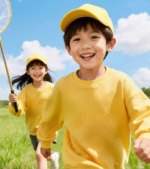 408 Pcs New Cotton Kids Crewneck Sweatshirts | Chinese Bulk Stock Clothing Wholesale - Image 1