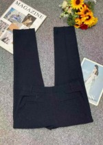 Spring New Arrival High Waist Navy Straight Business Casual Suit Pants Sizes 26-30, 1430 Pcs Bulk Wholesale Stock Lot - Image 9