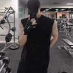 1337 Pcs Bulk Stock American Style Men's Plain Loose Sleeveless Gym Workout Tank Tops Sizes S-5XL - Image 9