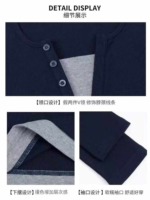 New Spring Korean Style Fake Two-piece V-neck Slim Long Sleeve Tops, 440 Pcs, Bulk Stock Clearance Wholesale - Image 2