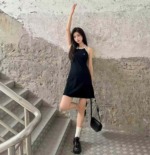 204 Pcs Summer New Sexy Style Embroidered Ice Silk Knit Camisole Dress Clearance Bulk Wholesale - Image 8