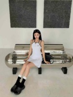 204 Pcs Summer New Sexy Style Embroidered Ice Silk Knit Camisole Dress Clearance Bulk Wholesale - Image 3