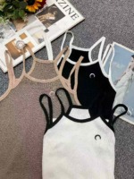 204 Pcs Summer New Sexy Style Embroidered Ice Silk Knit Camisole Dress Clearance Bulk Wholesale - Image 2