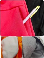 47 Pcs Premium Lazy Solid Fleece Oversized Hooded Sweatshirt Dress S-XL Stock Clearance Wholesale - Image 2