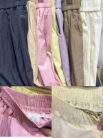 Japanese Yamamoto Style High Waist Drapey Wide Leg Pants Summer Thin, Total 991 Pieces Stock - Image 8