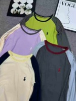 555 Pieces Big Kids Pony Pattern Contrast Raglan Sleeve Warm Soft Long Sleeve Fleece Sweatshirts Stock Wholesale - Image 5