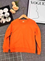 2174 Pieces Solid Plain Pure Cotton Kids Sweatshirts New Factory Whole Clearance Stock - Image 1