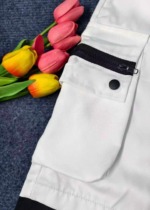 American Style Summer Loose Multi-pocket Casual Cargo 5-inch Shorts, 449 Pieces, Size M-2XL, Individual Pack With Hang Tag - Image 3