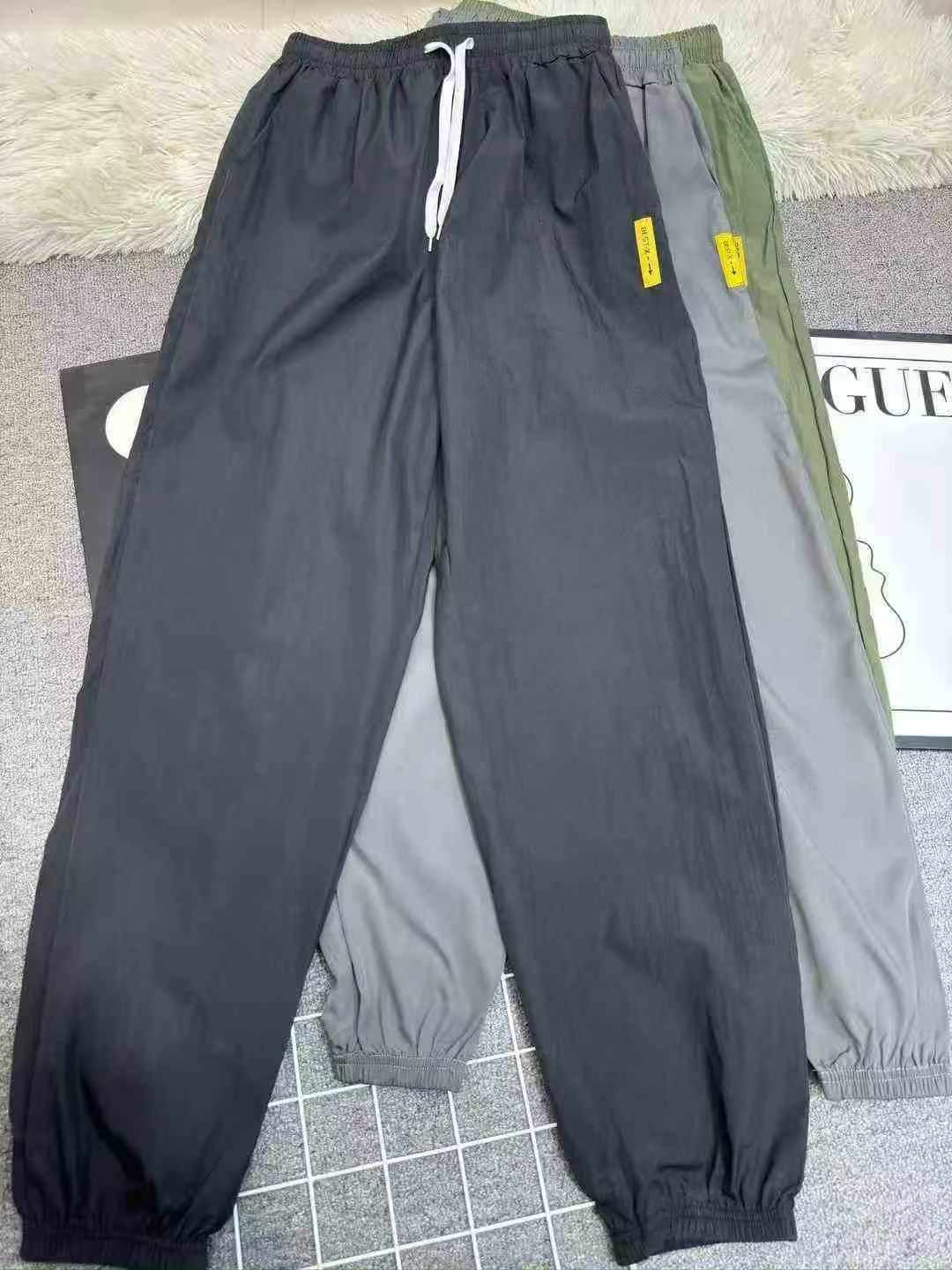 4339 Pcs Men's Ultra-thin Loose Casual Cuffed Jogger Pants Bulk Stock Lot Wholesale - Image 2