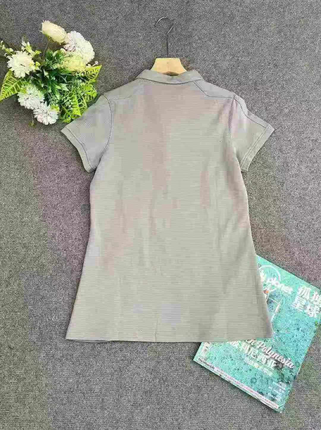 1234 Pieces Solid Color Short Sleeve Collared Polo Shirts Casual Sport Wholesale Stock Clothing - Image 1