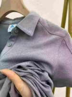 1234 Pieces Solid Color Short Sleeve Collared Polo Shirts Casual Sport Wholesale Stock Clothing - Image 4