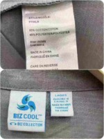 1234 Pieces Solid Color Short Sleeve Collared Polo Shirts Casual Sport Wholesale Stock Clothing - Image 3