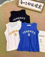 734 Pieces Kids Cotton Printed Vests Bulk Clearance For Wholesale - Image 1