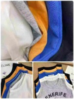 734 Pieces Kids Cotton Printed Vests Bulk Clearance For Wholesale - Image 4