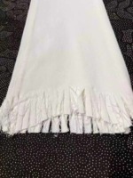 234 Pieces Women's White Stretch Fringed Micro Flare Jeans, Fringe Trim Petite Milk White Flared Jeans for 2026 Spring Summer - Image 5