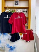 American Trendy Loose Short Sleeve Casual Co-ord Sets, About 200 Sets Total, Bulk Stock Wholesale Clearance - Image 4
