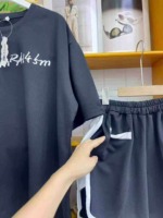 American Trendy Loose Short Sleeve Casual Co-ord Sets, About 200 Sets Total, Bulk Stock Wholesale Clearance - Image 3