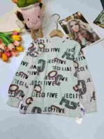 3600 Pcs Branded Kids Long Sleeve Base Shirts, Full Size Sets, Individually Packed With Hang Tags - Image 1