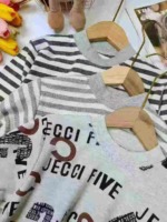 3600 Pcs Branded Kids Long Sleeve Base Shirts, Full Size Sets, Individually Packed With Hang Tags - Image 6