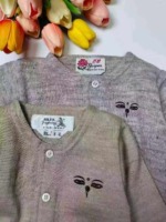 1500 Pieces Long Sleeve Thermal Baby Kids Cardigan Underwear Unisex Boys Girls Stock Wholesale Clothing - Image 3