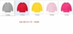 1480 Pieces Kids Crew Neck Sweatshirts Bulk Stock Clearance Wholesale - Image 4