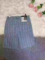 300 Pcs Men's Elastic Striped Summer Thin Casual Trendy Versatile Five-point Denim Shorts Stock Wholesale - Image 7