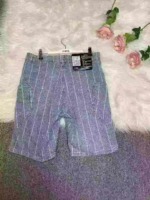 300 Pcs Men's Elastic Striped Summer Thin Casual Trendy Versatile Five-point Denim Shorts Stock Wholesale - Image 5