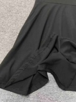 200 Pcs Pure Desire Style Sexy Women's Black High Stretch Waist Cinched A-line Mini Slip Dress Stock Wholesale - Image 3