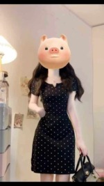 200 Pieces Bulk Clearance Plus Size Hepburn Style Black Polka Dot Summer Slim Women Dresses - Image 9