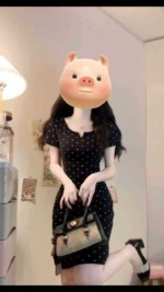 200 Pieces Bulk Clearance Plus Size Hepburn Style Black Polka Dot Summer Slim Women Dresses - Image 6