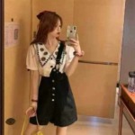 French Design Embroidered Doll Collar Puff Sleeve Loose Chiffon Women's Short Sleeve Blouse, Total 2060 Pieces Bulk Stock - Image 6