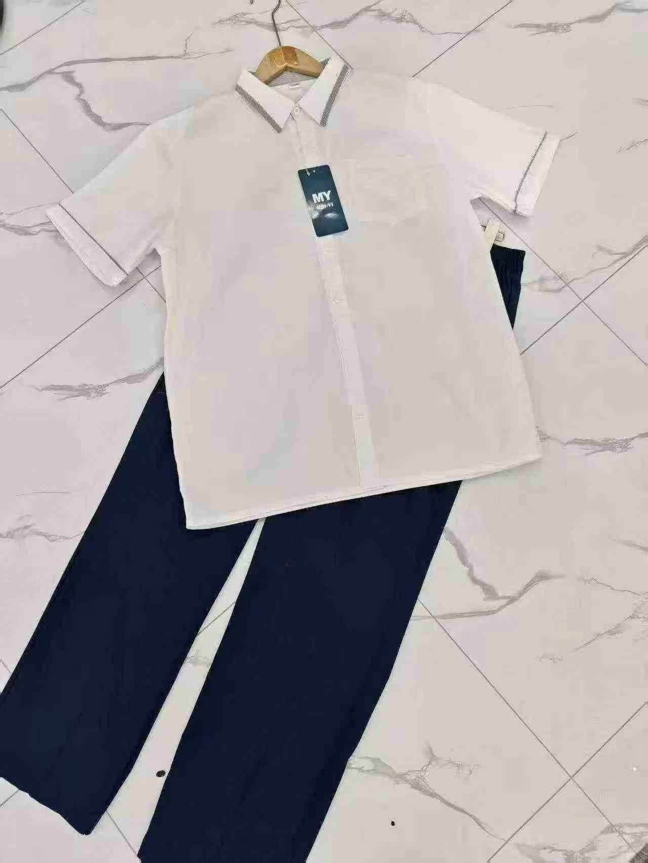 1064 Sets Solid Color Student School Uniform Stock Lots, More Large Sizes, Individually Packed With Hangtags - Image 1