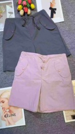 Clearance Wholesale: Around 190 Pcs Dopamine Sweet Elastic Waist Loose Casual Shorts - Image 8