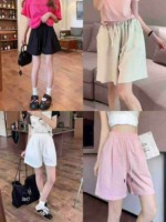 Clearance Wholesale: Around 190 Pcs Dopamine Sweet Elastic Waist Loose Casual Shorts - Image 5