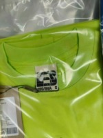 1200 Pieces Trendy Brand Men's 200g Pure Cotton Short Sleeve T-Shirts, Individual Packing, Bulk Clearance 13.2 CNY Per Piece - Image 9