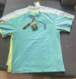 1200 Pieces Trendy Brand Men's 200g Pure Cotton Short Sleeve T-Shirts, Individual Packing, Bulk Clearance 13.2 CNY Per Piece - Image 6