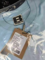 1200 Pieces Trendy Brand Men's 200g Pure Cotton Short Sleeve T-Shirts, Individual Packing, Bulk Clearance 13.2 CNY Per Piece - Image 3