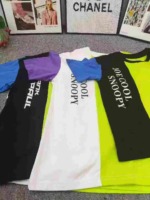 Branded Color Block Kids Summer T-Shirts Stock Lots, Approx 5000 Pieces, Sizes 110-160 - Image 4